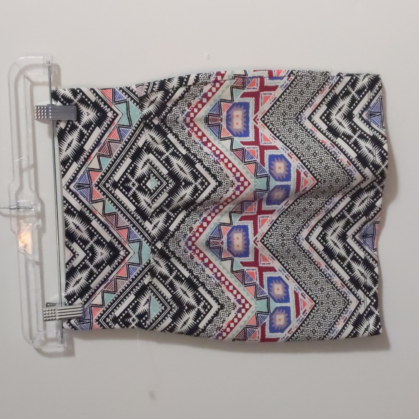 Patterned Miniskirt